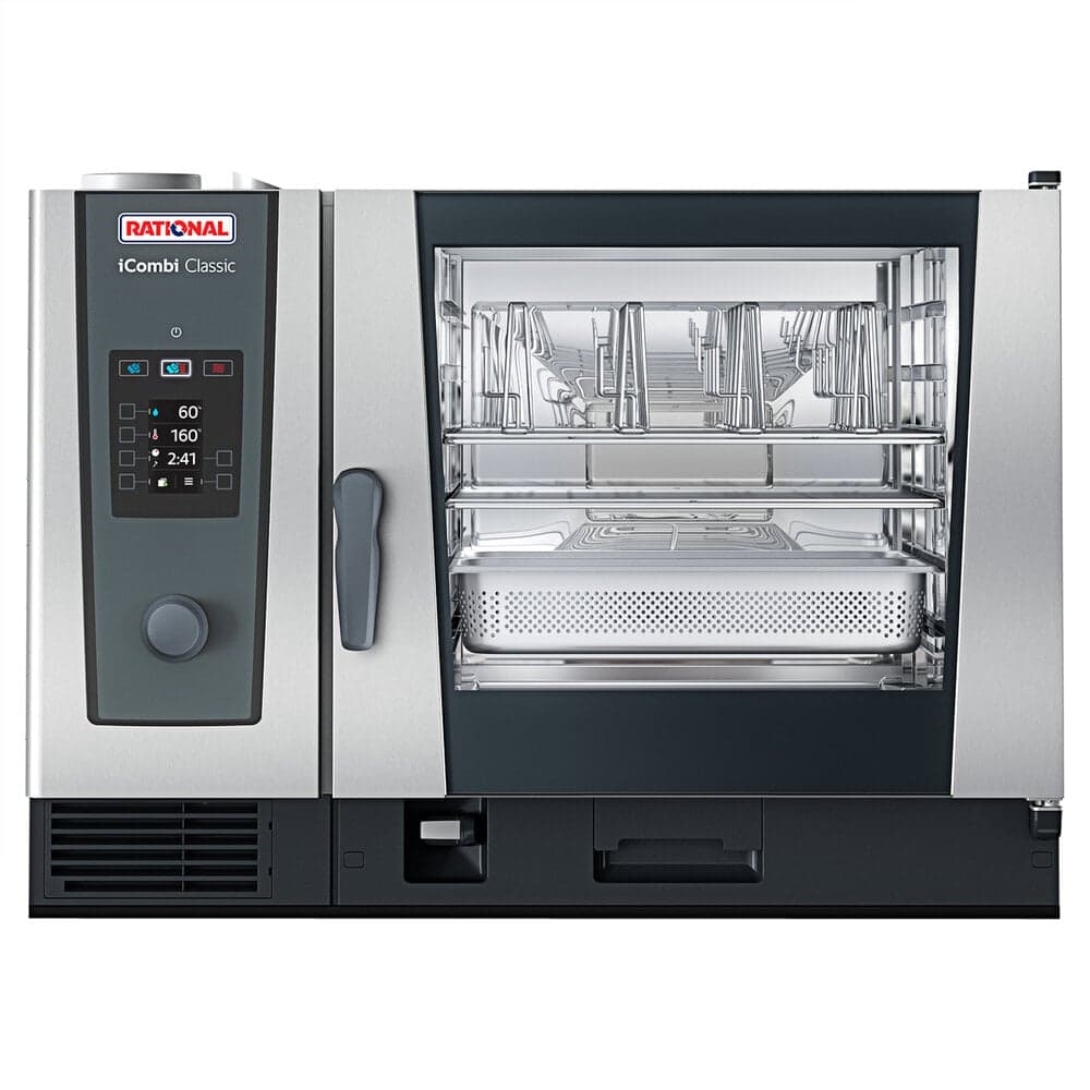RATIONAL iCombi Classic 6-Full Size Combi Oven, électrique 208/240V 3PH
