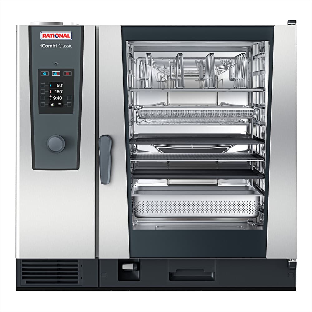 RATIONAL iCombi Classic 10-Full Size Combi Oven, électrique 208/240V 3PH