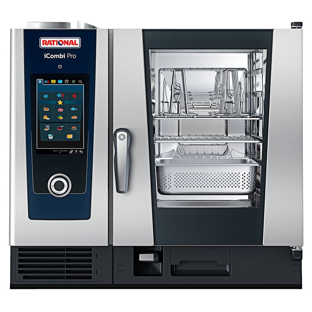 Rational iCombi Pro 6 plateau Four combiné demi-grandeur électrique - 208/240V, 3 Phase