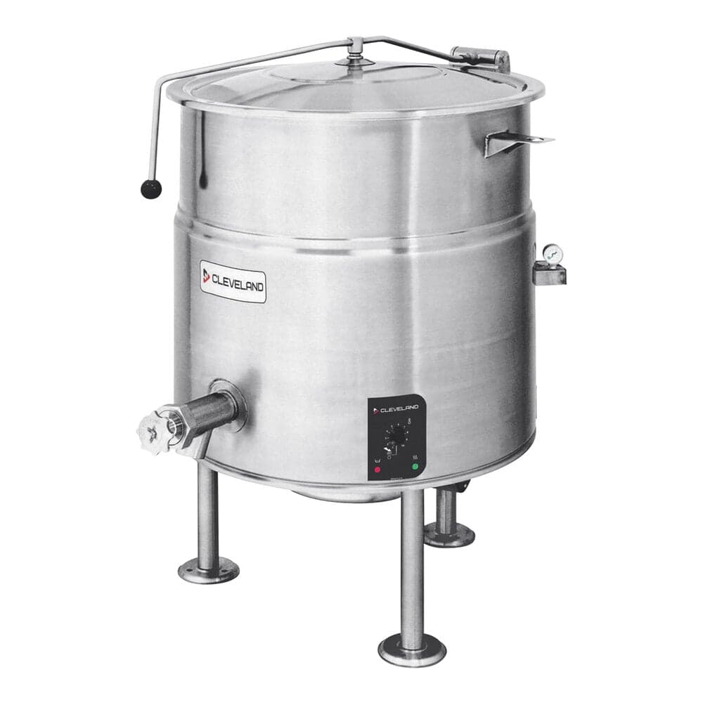 Cleveland KEL-25 marmite vapeur électrique 25 gallons stationnaire 208V 3ph