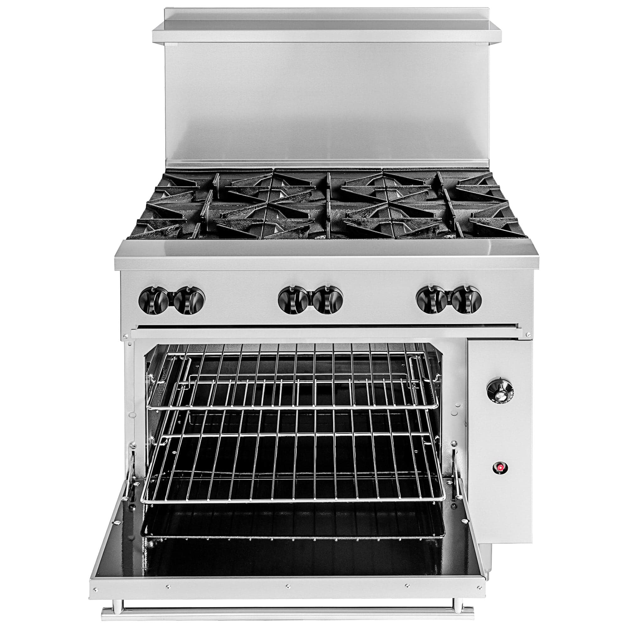 Vulcan 36S-6BN Endurance 6 brûleur 36" Cuisinière au gaz naturel avec base four standard - 215,000 BTU — image 2
