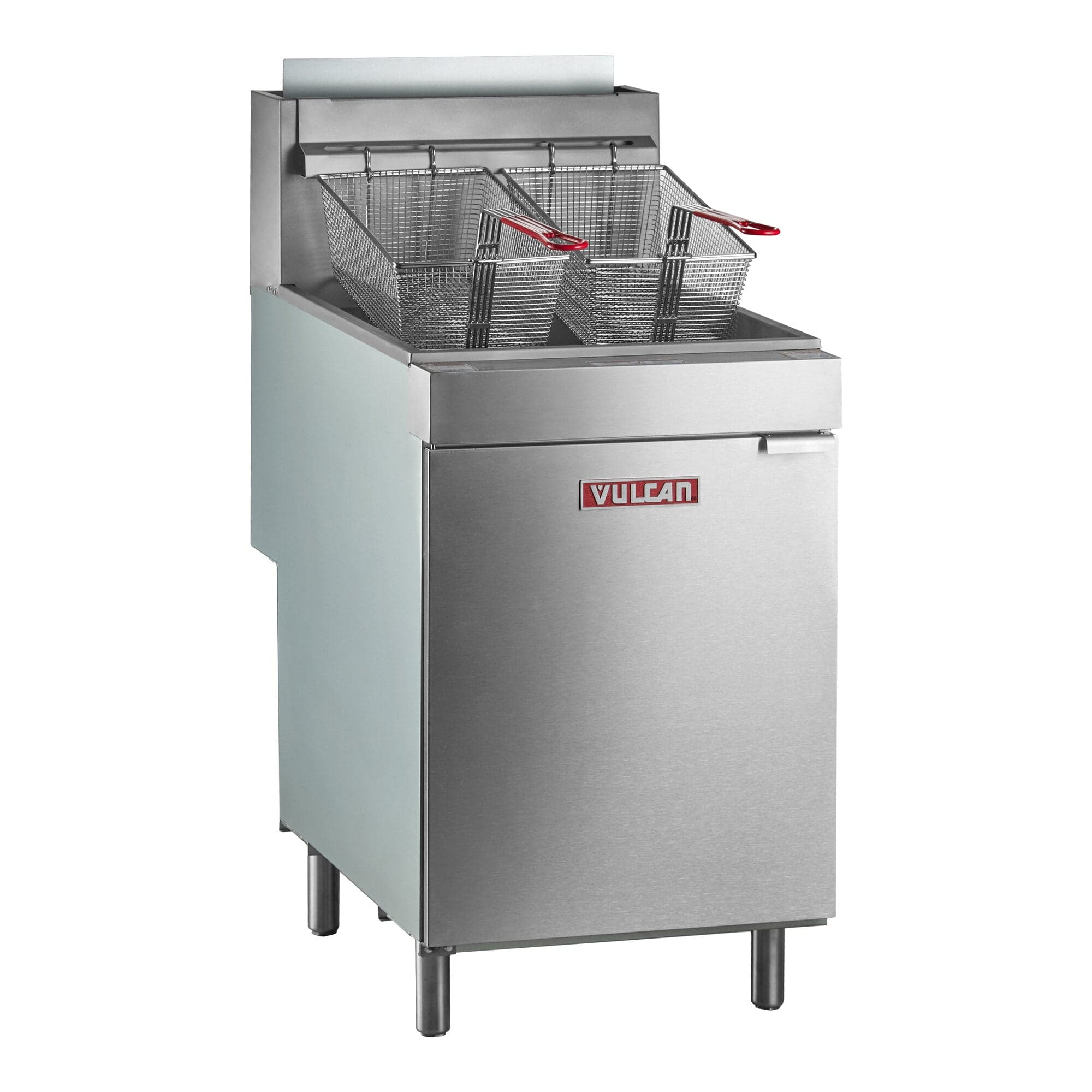 Vulcan LG500-1 65-70 lb. Friteuse sur pied au gaz naturel - 150,000 BTU