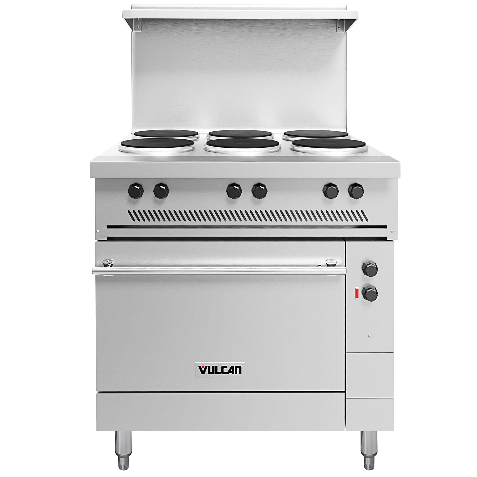 Vulcan EV36S-6FP208 36" Cuisinière série Endurance électrique avec 6 plaques françaises et base four - 208V, 17 kW — image 2