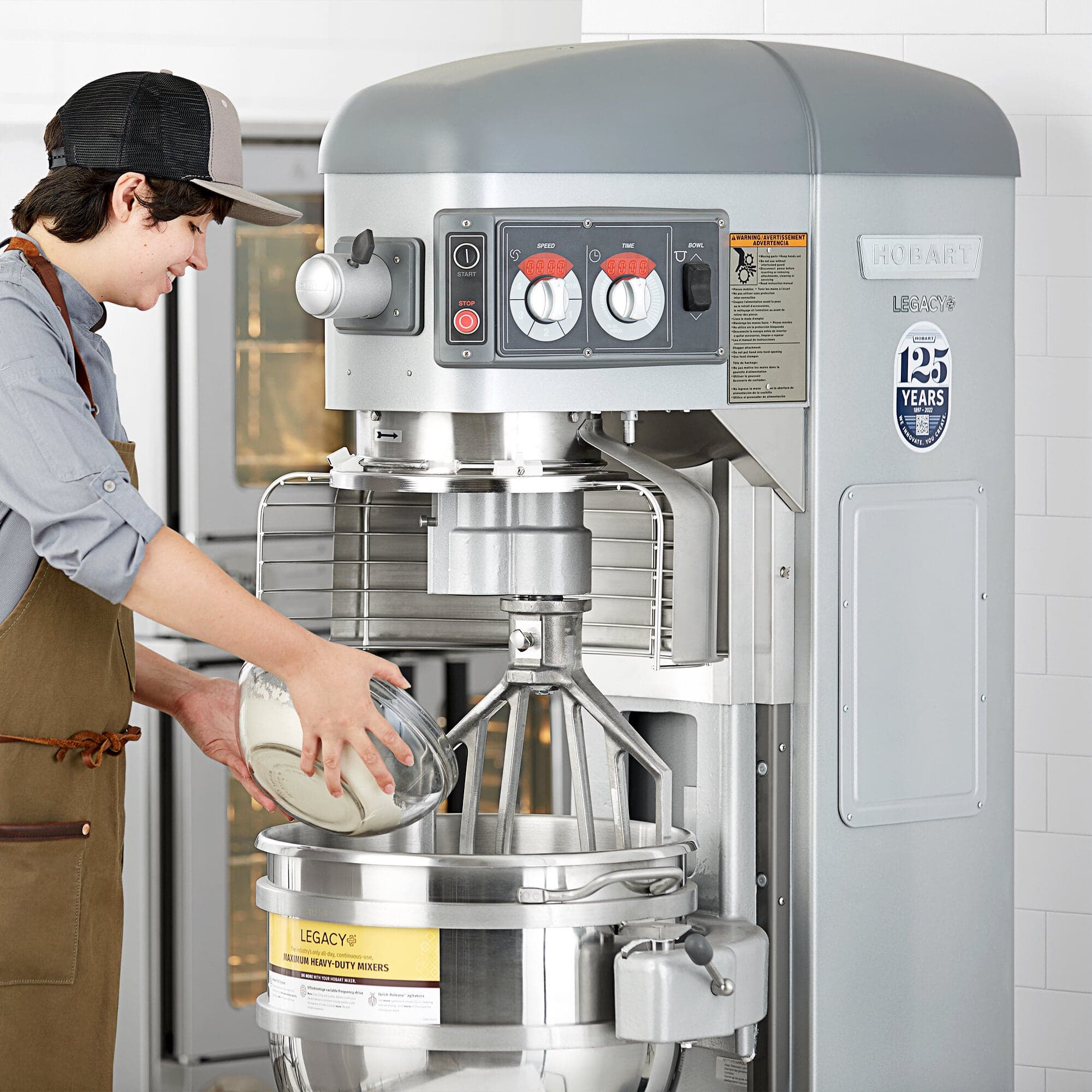 Hobart Legacy+ HL600 mélangeur planétaire 60 pintes au sol 200-240V