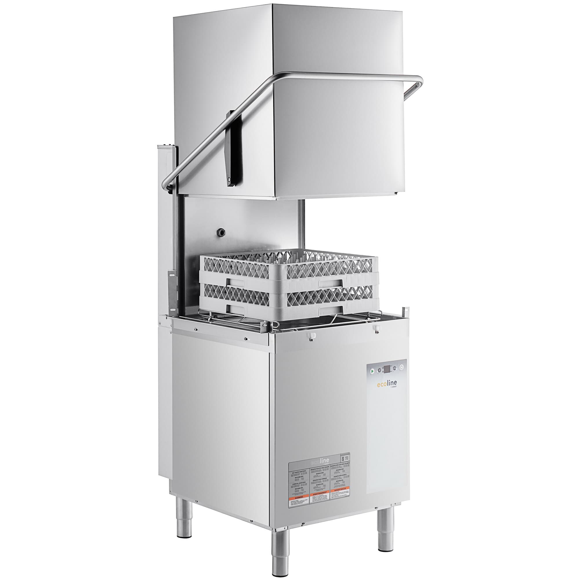 Ecoline by Hobart EDH-1 Lave-vaisselle à porte haute température électrique avec chauffe-eau d'appoint - 208-240V — image 3
