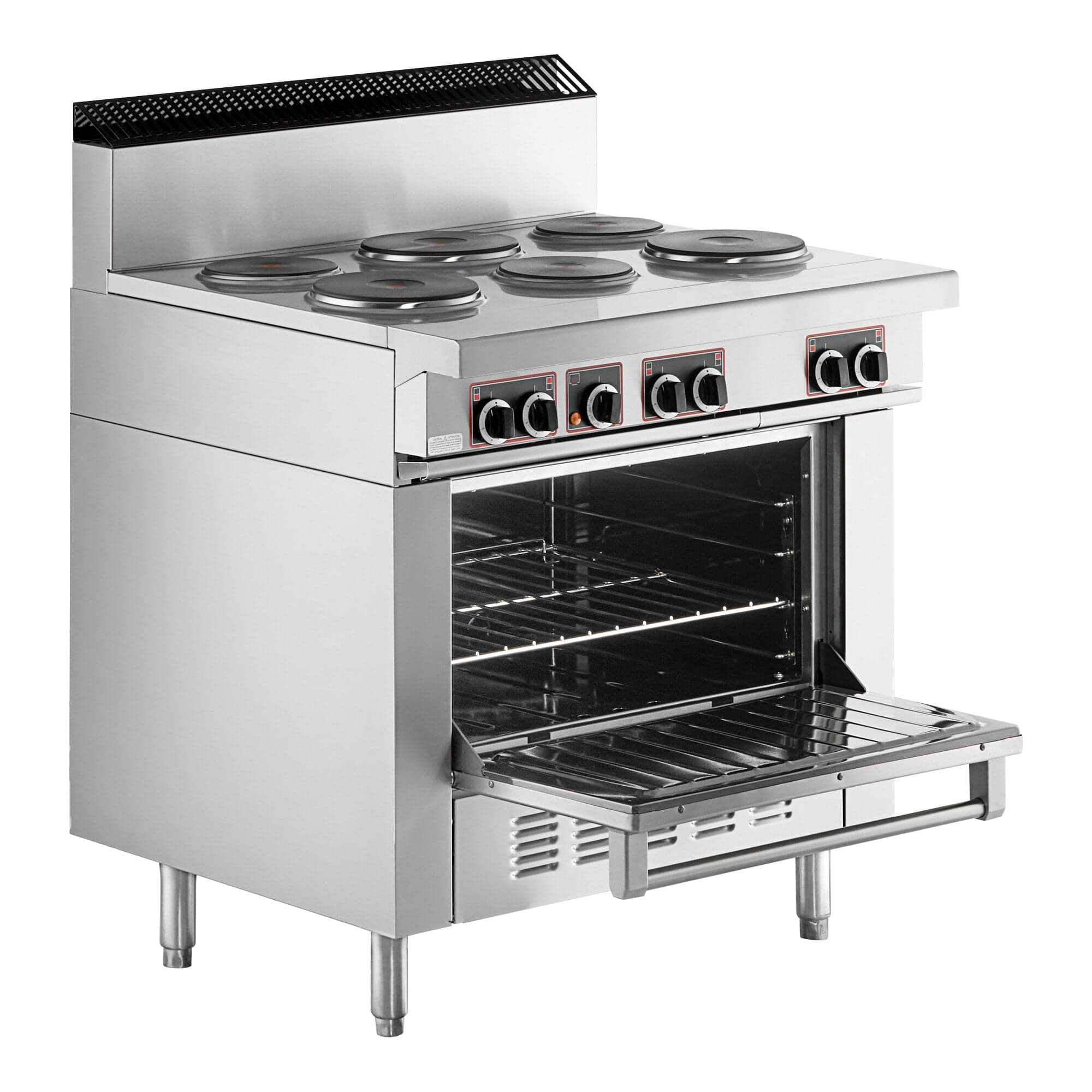 Garland SS686 6 Cuisinière de restaurant à brûleurs scellés série Sentry électrique avec four standard - 208V, 3 Phase, 19 kW — image 3