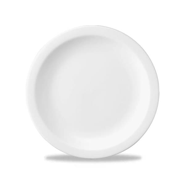 CHURCHILL WHP61 Petite assiette plate - Nova - 5 15/16 po - Blanc