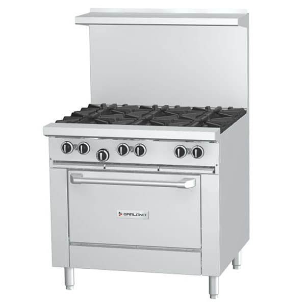 Garland - G36-6R - Cuisinière à gaz de 36 po à 6 brûleurs avec four standard — image 2