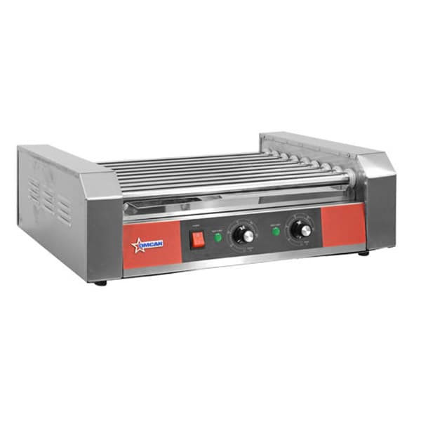 Omcan Hot Dog Roller Machine 44692 - 9 rollers - 1.17 kW — image 1