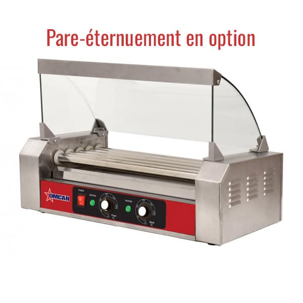 Omcan Hot Dog Roller Machine 44692 - 9 rollers - 1.17 kW — image 3