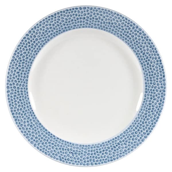 CHURCHILL OCISIF581 Assiette plate - Isla Spinwash - 10 7/8 po - Bleu Océan