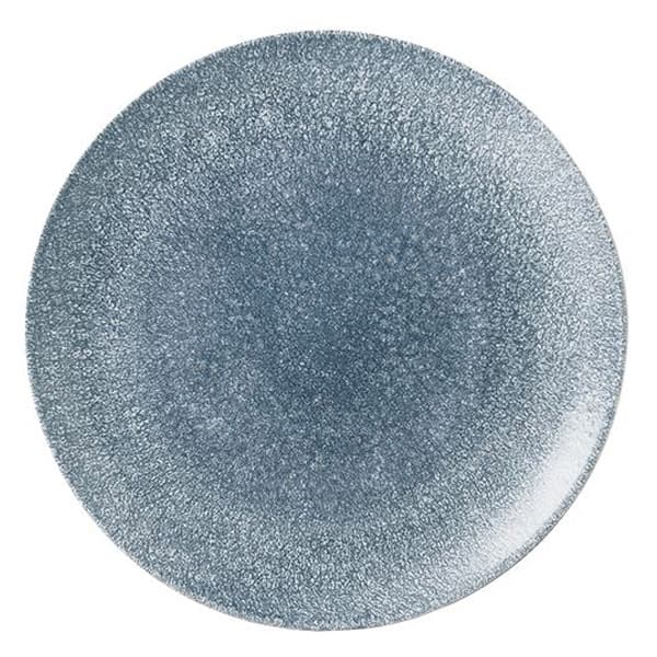 CHURCHILL RKTBEV111 Assiette plate - Studio Prints Raku - 11 1/4 po - Bleu topaze