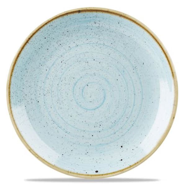CHURCHILL SDESEV101 Assiette plate - Stonecast Duck Egg Blue - 10 1/4 po - Bleu d'œuf de canard