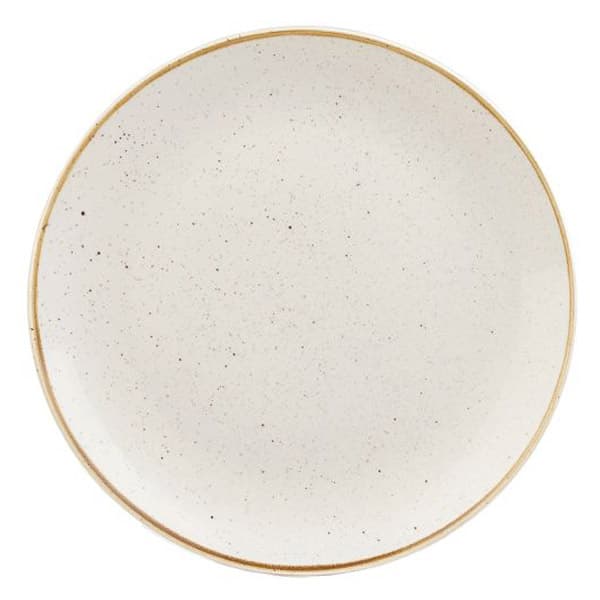 CHURCHILL SWHSEV111 Assiette plate - Stonecast Barley White - 11 1/4 po - Blanc d'orge