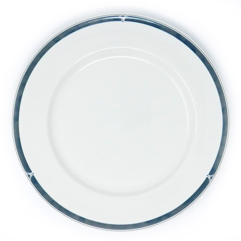 Assiette plate - Dudson Curacao - 11 1/2 po - 12/caisse