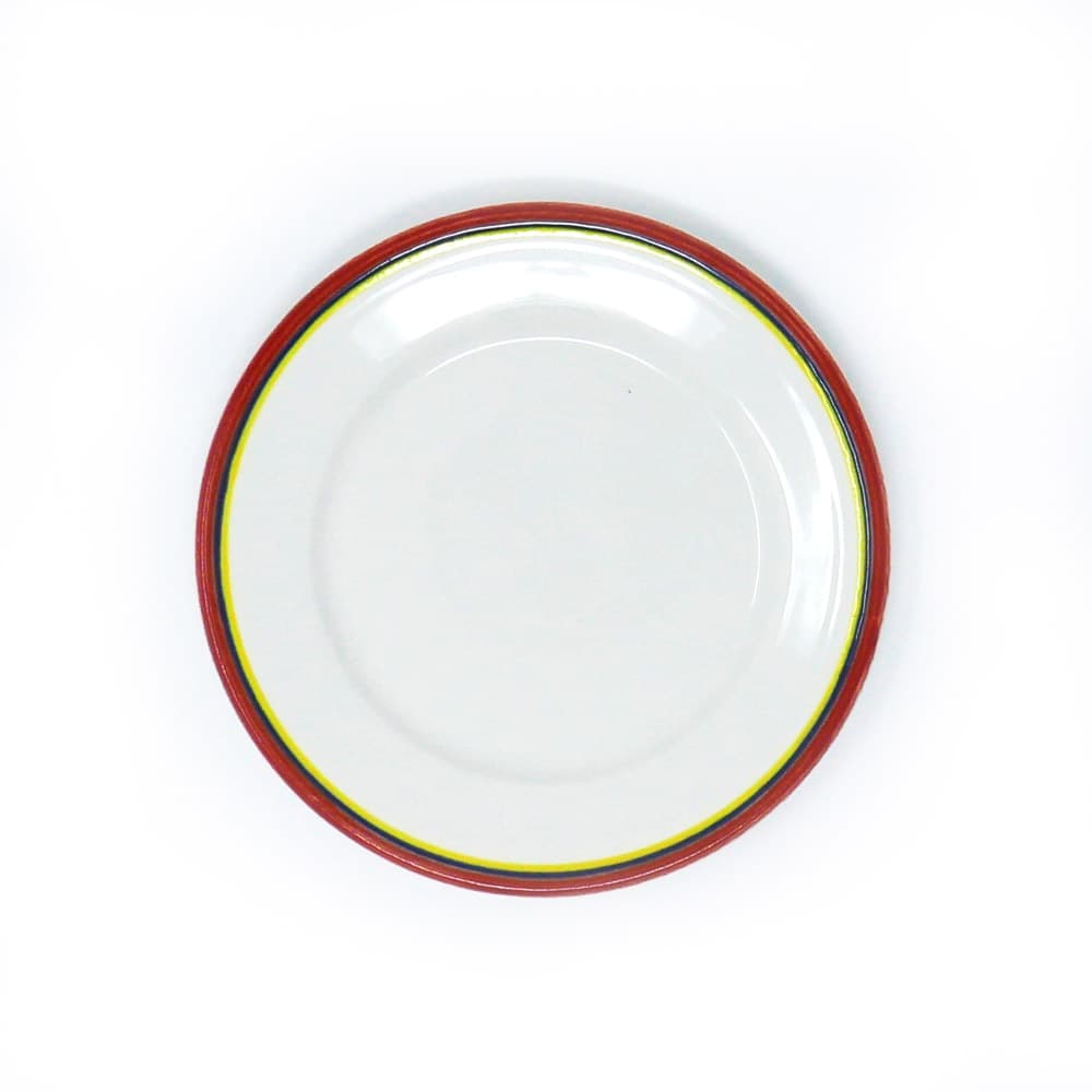 Assiette plate - Dudson Calypso RED - 6 3/8 po – 12/caisse