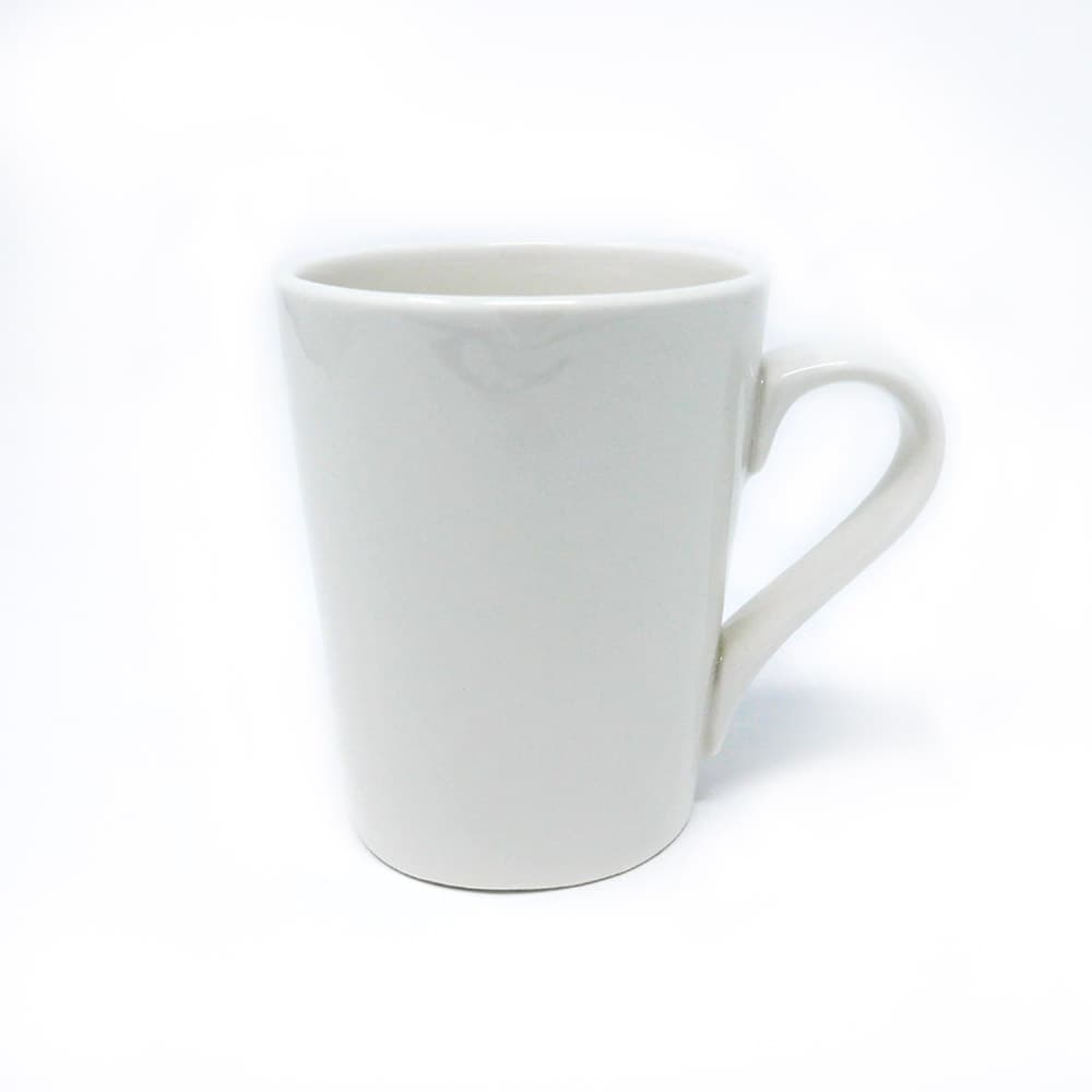 Mug - Dudson Plain White Becher Kone - 12 oz – 18/caisse