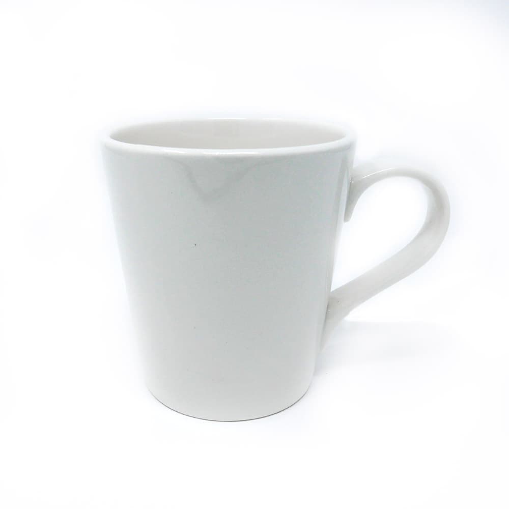 Mug - Dudson Plain White Mug Kone - 16 oz – 18/caisse