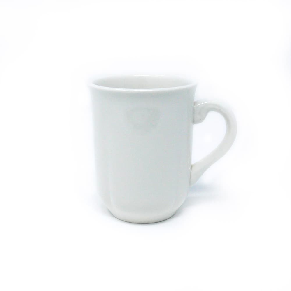 Mug - Dudson Plain White Sonata - 8.5 oz – 36/caisse
