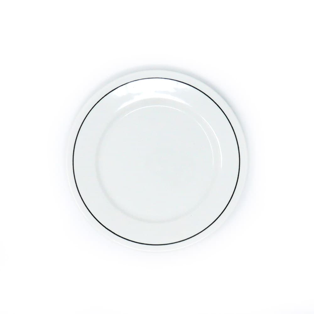 Assiette plate - Dudson Back Line - 6 3/8 po – 36/caisse