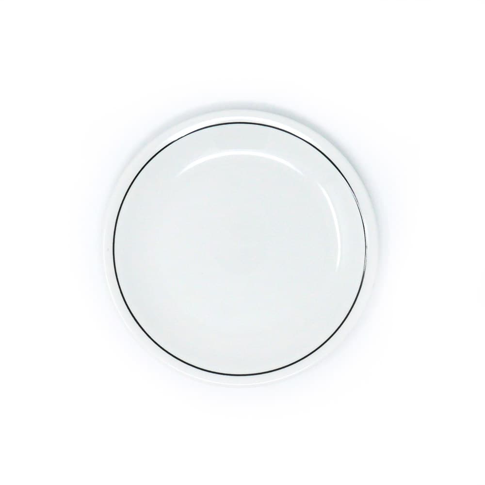 Assiette plate - Dudson Black Line - 6 3/8 po – 36/caisse