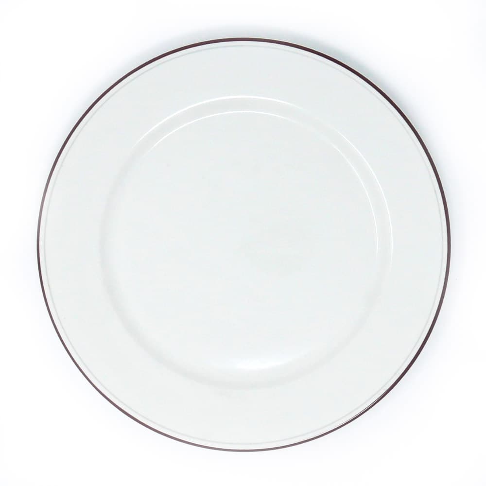 Assiette plate - Dudson - 10 po – 24/caisse