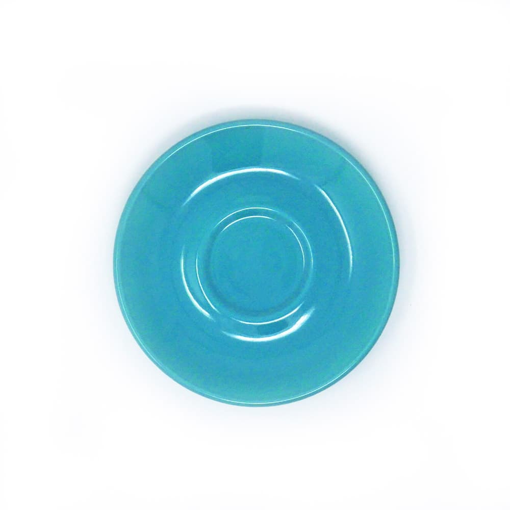 Soucoupe - Dudson Paintbox Aqua - 5 3/4 po – 36/caisse