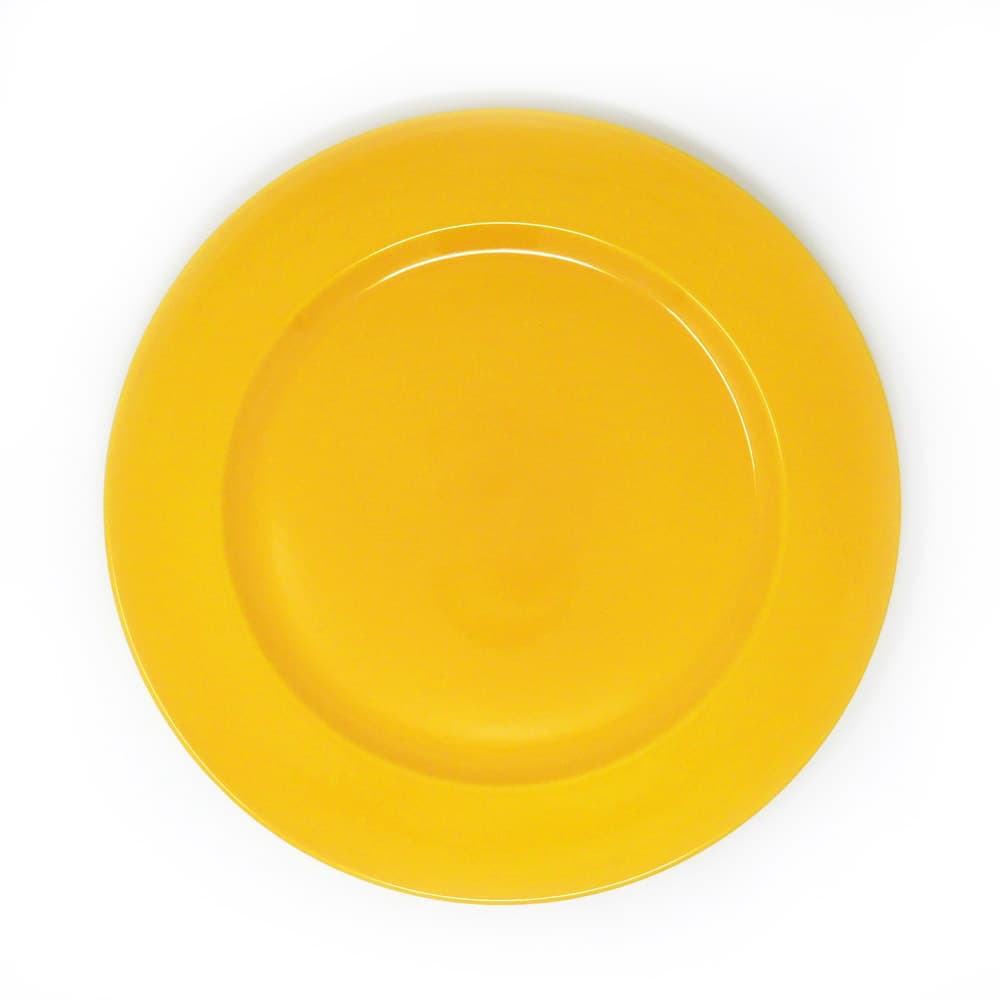 Assiette plate - Dudson Paintbox Marigold - 12 1/2 po – 12/caisse