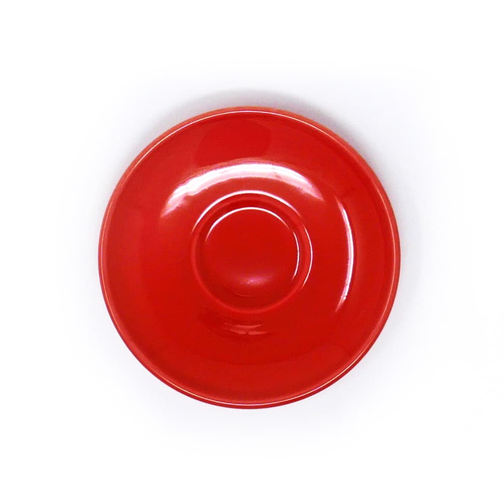 Soucoupe - Dudson Paintbox Flame Red - 4 3/4 po – 8 unités