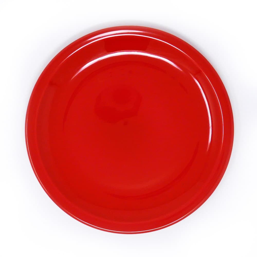 Assiette plate - Dudson Paintbox Red Flame - Assiette Empress - 8 po – 10 unités