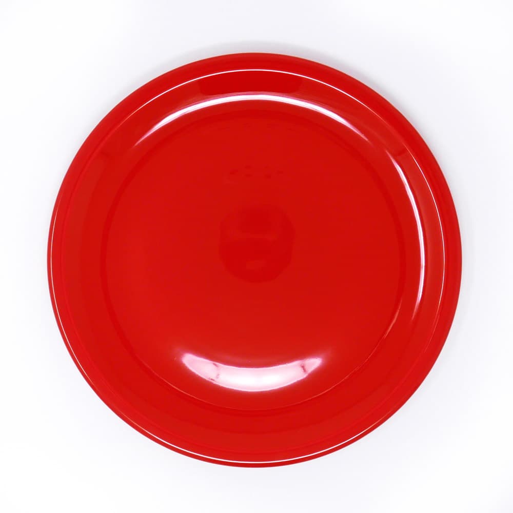 Assiette plate - Dudson Paintbox Flame Red - Assiette à pizza - 12 1/4 po – 4/caisse