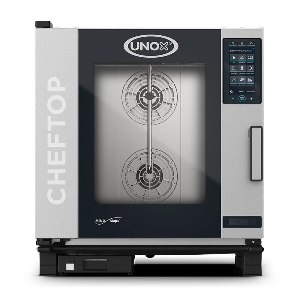 CHEFTOP MIND.Maps™ COUNTERTOP PLUS – Four mixte professionnel de comptoir au gaz - XAVC-0711-GPRM