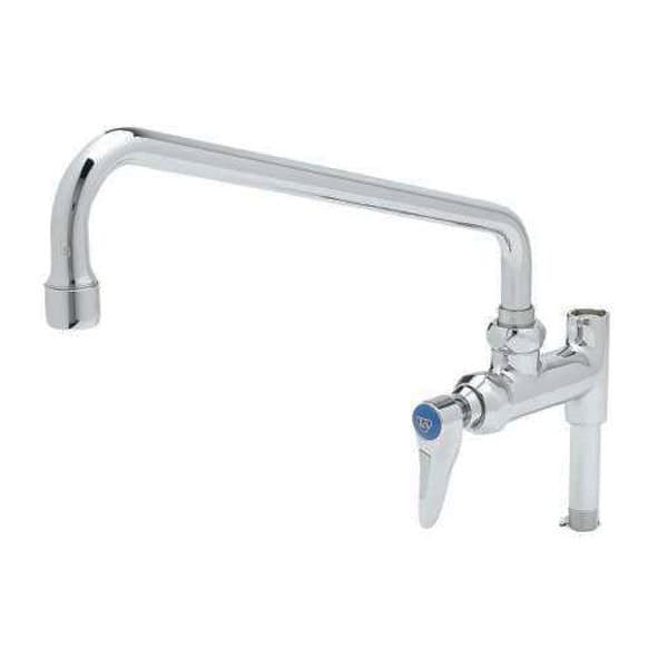 T&S B-0156 Robinet supplémentaire pour unités de prérinçage - Buse 12 po - Mamelon 3 po